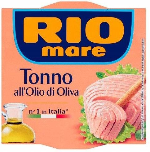 RIO MARE Tuńczyk w oliwe z oliwek 160g - zdjęcie 1 RIO MARE Tuńczyk w oliwe z oliwek 160g