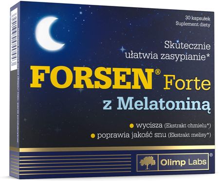 Kapsułki Olimp Forsen FORTE z Melatoniną 30 szt.
