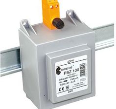 Zdjęcie Breve PSZ 200 230/ 24V Transformator jednofazowy IP30 na szynę TH-35 z zabezp. BRE-16024-9951 - Bychawa