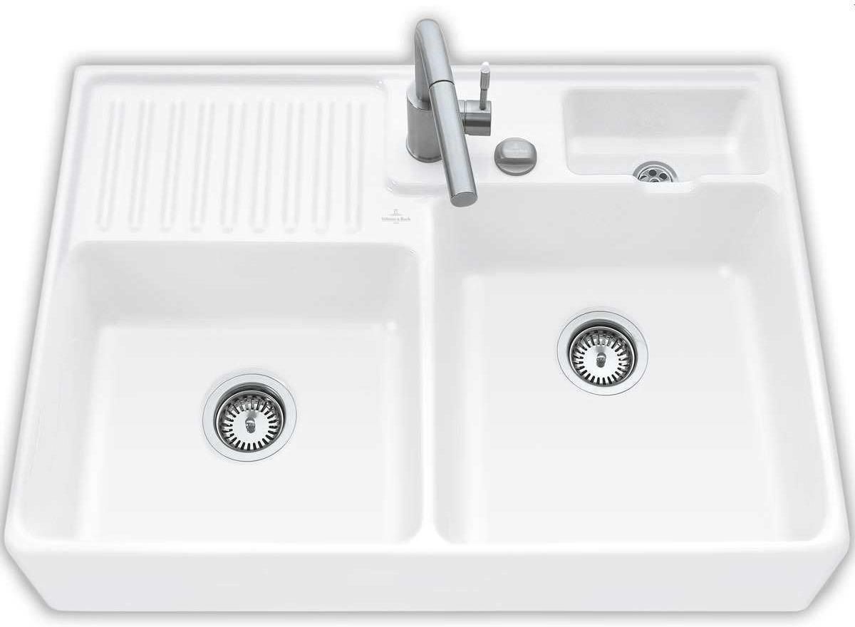 Zlewozmywak Villeroy&Boch Sink Unit weiss alpin (błyszczący) 632392R1