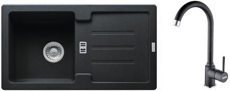 Zlewozmywak z baterią Franke SAG 614-78 onyx + Pola onyx - Opinie