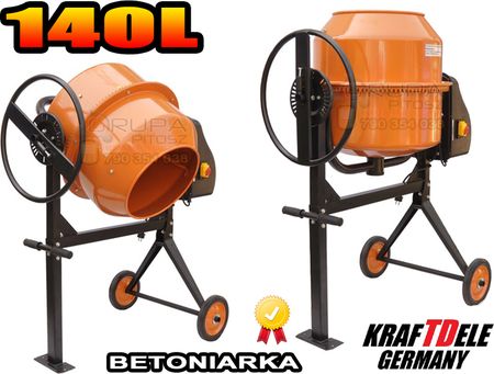 Kraft&Dele Betoniarka żeliwna 140L 550W KD490