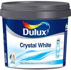 Zdjęcie Dulux Farba Akrylowa Do Ścian I Sufitów Crystal White Biały 10L - Gorzów Wielkopolski