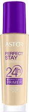 Zdjęcie Astor Perfect Stay Foundation 24H + Primer Podkład 100 Ivory 30ml - Gdynia
