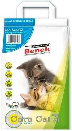 Super Benek Corn Cat Morska Bryza 7 L