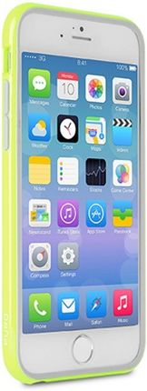 Puro Bumper Cover - Etui Iphone 6 Plus Z Folią Na Ekran W Zestawie Limonkowy (IPC655BUMPERGRN)