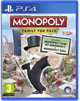Monopoly Family Fun Pack (Gra PS4)
