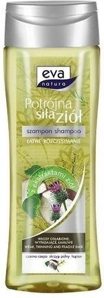 Eva Natura Potrójna Siła Ziół Szampon czarna rzepa 400ml