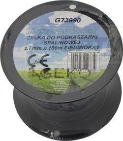 Geko Żyłka do podkaszarki siedmiokąt 2,7mmx100m G73990
