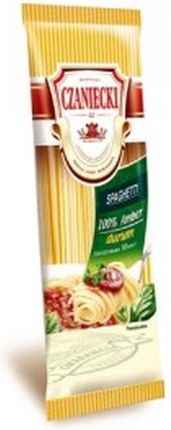 Czaniecki Makaron Spaghetti 100% Amber Durum 500g