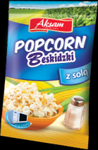 Aksam Popcorn Z Solą 90G - Beskidzki