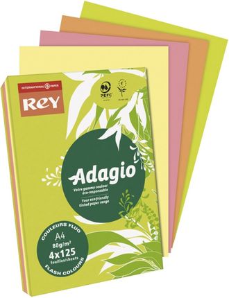 Rey Papier Ksero A4 80G Adagio Zielony 500 Arkuszy