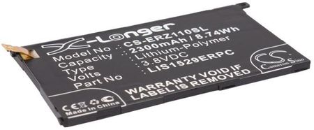Cameron Sino Sony Ericsson Xperia Z1 Compact / 1274-3419.1 2300Mah 8.74Wh Li-Polymer 3.8V (CS-ERZ110SL)