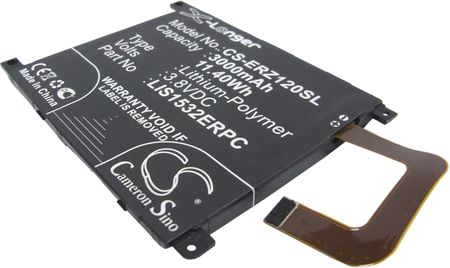 Cameron Sino Sony Ericsson Xperia Z1 4G / Lis1532Erpc 3000Mah 11.40Wh Li-Polymer 3.8V (CS-ERZ120SL)