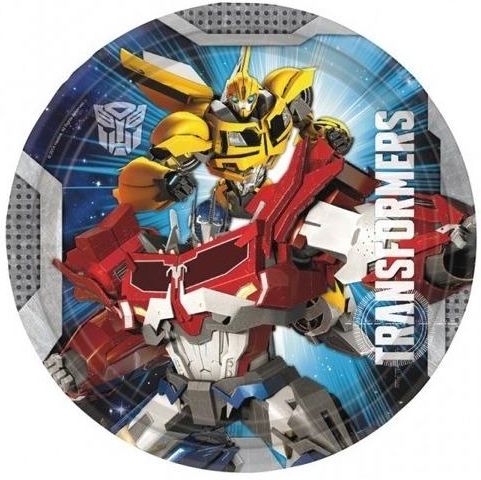 Talerzyki Urodzinowe Transformers 23 Cm 8 Szt Ceny I Opinie