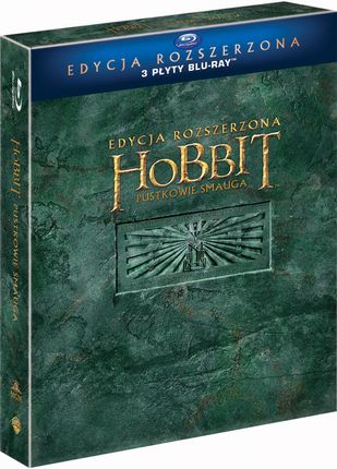 Hobbit: Pustkowie Smauga Wydanie Rozszerzone (The Hobbit: The Desolation of Smaug) (Blu-ray)