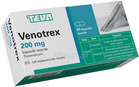 Venotrex 200 64 kapsułki
