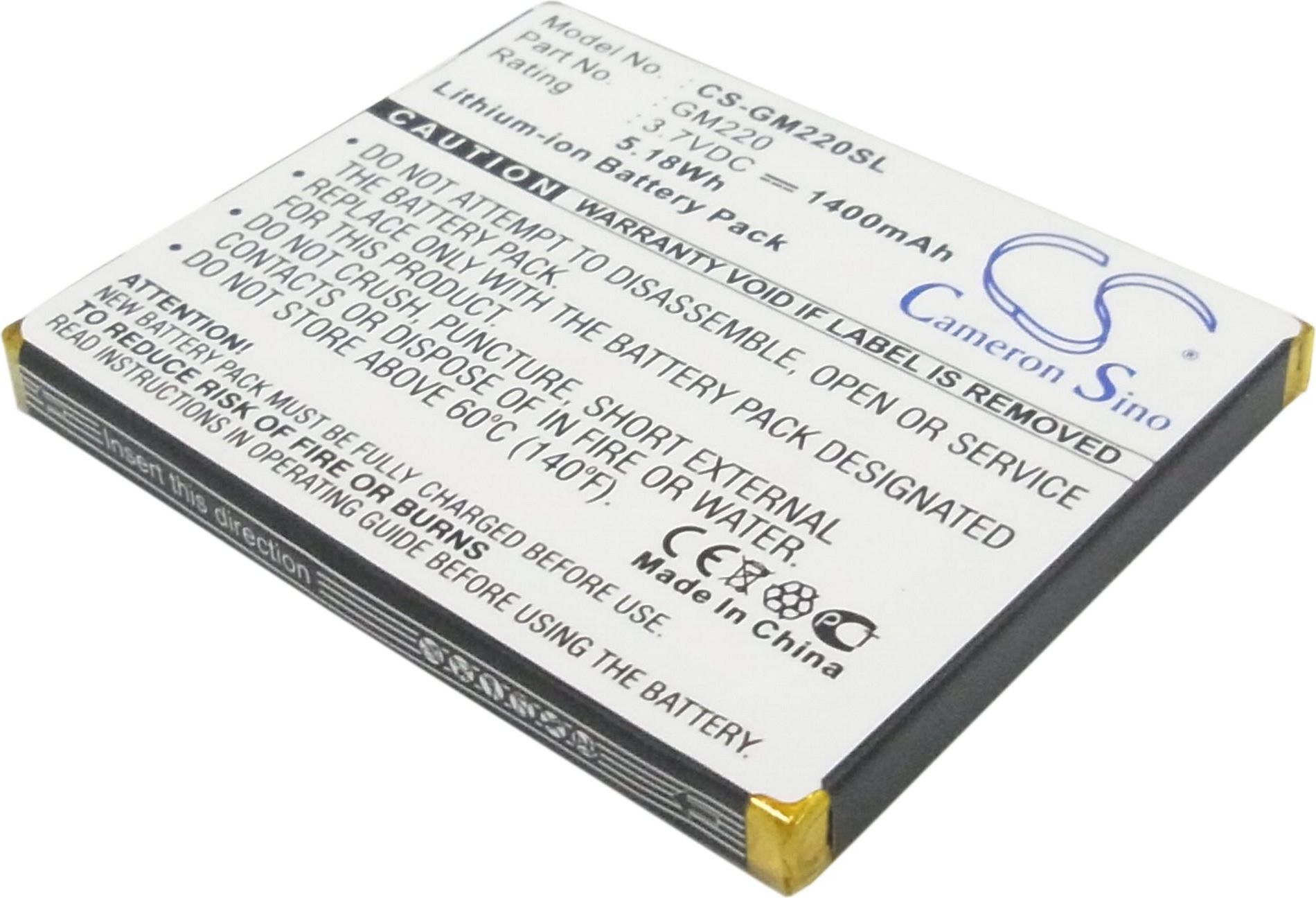 Tensai ICR18500 HC 3,7V 1400 mAh 3C Li-Ion Akku 18490 - Akkuservice K