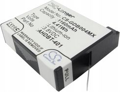 Cameron Sino GoPro Hero 4 / 335-06532-000 1160mAh 4.41Wh Li-Ion 3.7V   (CS-GDB004MX)