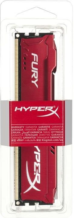 Kingston Ddr3 Hyperx Fury Red 4Gb (HX318C10FR/4) - Pamięć RAM - Opinie ...