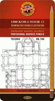 Ołówek grafitowy 1502/I techniczny HB-10