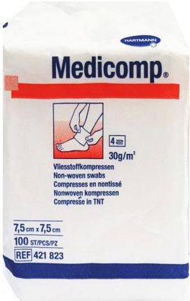 Kompres Medicomp niejałowy 7.5cm x 7.5cm 100szt.