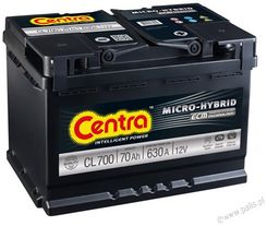 Akumulator Centra Micro-Hybrid P+ 70Ah/630A CL700 - zdjęcie 1