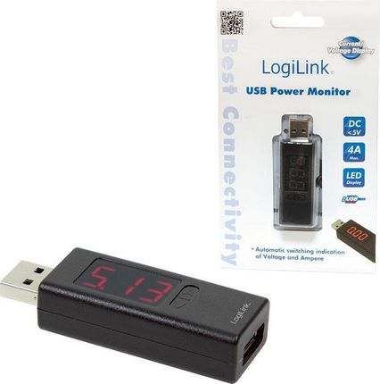 Logilink Adapter Monitorujący Napięcie Usb (PA0067)