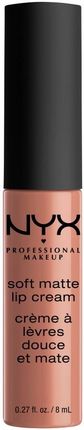 NYX Professional Makeup Soft Matte Lip Cream Matowa pomadka do ust w płynie Abu dhabi 8 ml