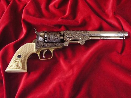 Denix Replika Broni - Rewolwer Colt Navy Usa 1851R. Bogaty Grawer