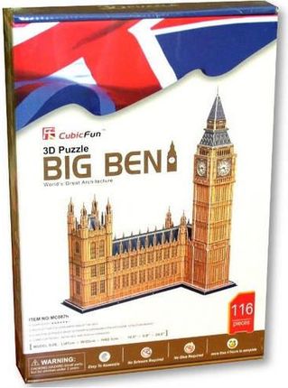 Puzzle 3D Zegar Big Ben Duży Zestaw 20087/Mc087H