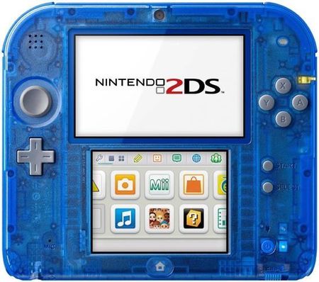 激安！！２ＤＳ青 Nintendo 2DS Niebieska + Pokemon Alpha Sapphire - Ceny i