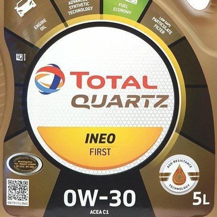 Total Quartz Ineo First 0W30 5l - opinie i ceny na Ceneo.pl