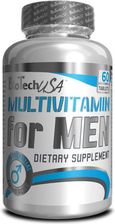 Biotech Multivitamin For Men 60 Tab - Aminokwasy i glutaminy