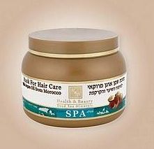 Health&Beauty-Izrael Maseczka do włosów olejek z orzechów marokańskich i minerały z Morza Martwego 250ml