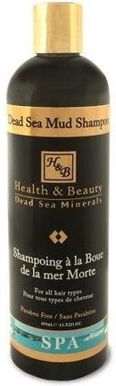 Health&Beauty Izrael Szampon Do Włosów i Skóry Głowy Z Dodatkiem Mineralnego Błota Z Morza Martwego 400 ml