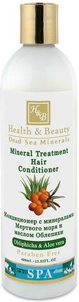 Health&Beauty Izrael Odżywka Do Włosów Z Rokitnikiem Aloesem Z Minerałami Z Morza Martwego 400 ml