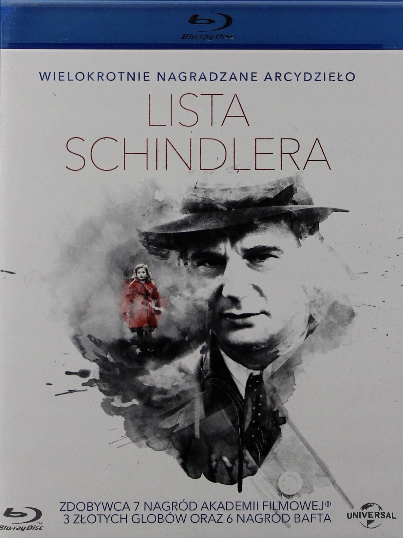 Film Blu ray Lista Schindlera Blu ray Ceny I Opinie Ceneo pl