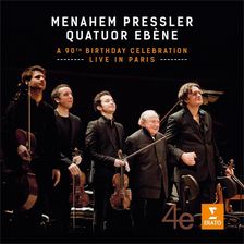 Quatuor Ebene - Menahem Pressler - The 90th Birthday Celebration (CD/DVD)