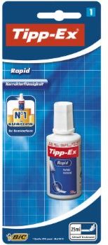 Zdjęcie BiC  KOREKTOR RAPID 20ML BLISTER 1  - Grodzisk Wielkopolski