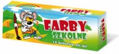 Zdjęcie NUNO  SZKOLNE FARBY NUNO 12 KOLORÓW 20ML...  - Rogoźno