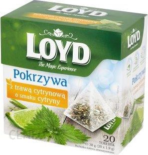 Herbata Loyd Herbata Piramidka Ziolowa Herbal Tea Pokrzywa Z Trawa Cytrynowa Ceny I Opinie Ceneo Pl