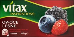 Vitax Herbata Inspirations Owoce Leśne 20 Torebek