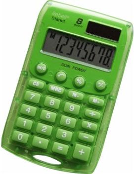 Rebell Kalkulator Starlet Zielony