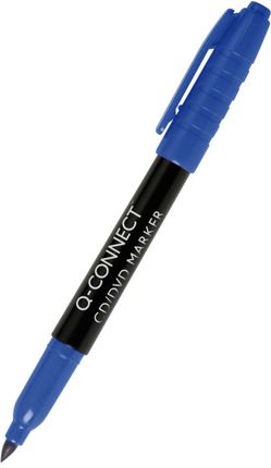 Q-Connect Marker do Płyt Cd/Dvd 1mm (Linia) Niebieski (KF02301)