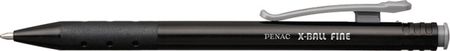 Penac Długopis Automatyczny x-Ball Fine 0,7mm Czarny (PBA330106F-05)