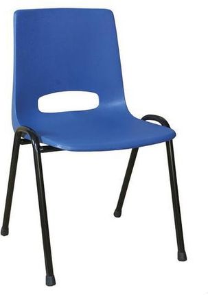 Ekwo Plastikowe krzesło i Pavlina Black 307012