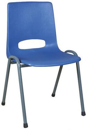 Ekwo Plastikowe krzesło i Pavlina Grey Dark 165066