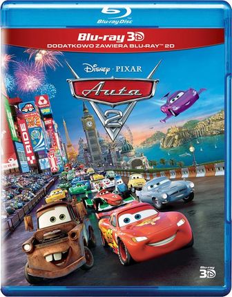 Auta 2 3D (Disney Pixar) (Blu-ray)