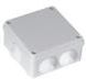 Pawbol Puszka N/T-Biała 100X100X50,6 Dławików,Ip55 S-Box 106B
